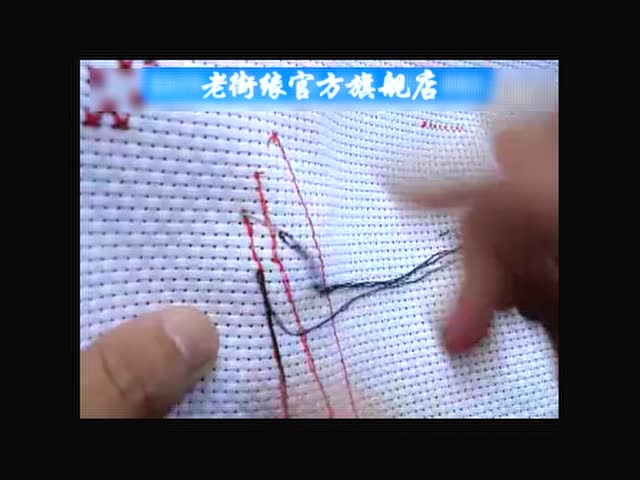 十字繡勾邊繡法_圖片素材 十字繡勾邊繡法
