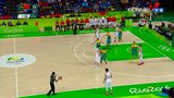 奥运男篮小组赛：中国vs澳大利亚 第四节