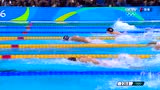 女子4x100混接力 中国队第三棒陆滢蝶泳