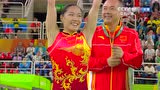中国选手李丹发挥优秀 55.885分获得铜牌