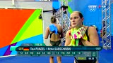 女子双人3米跳板决赛第三轮 中国组合拉开优势
