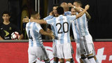 阿根廷5-0巴拿马出线 梅西复出十九分钟戴帽