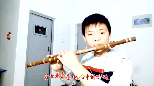 笛子演奏家刘一清吹《梅花三弄》